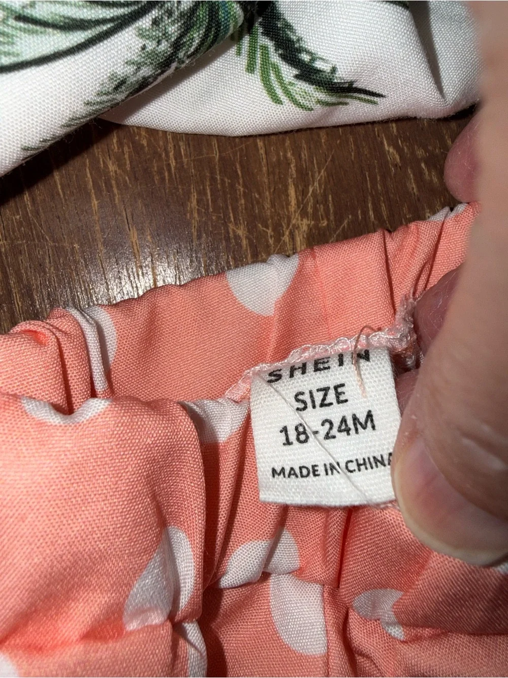 SHEIN White & Pink Flamingo Tropical Kids Matching Pajama Set